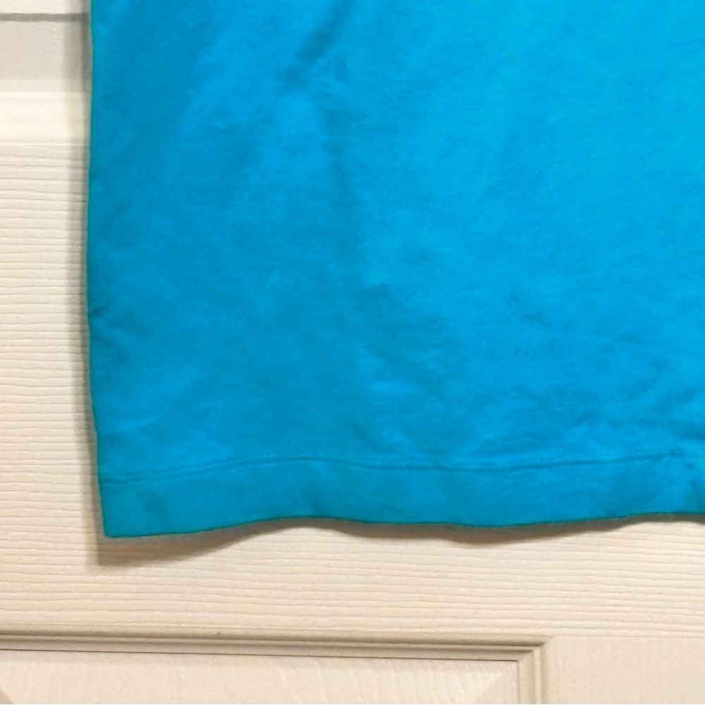 Kate Spade | Women’s Blue Cammy Tank Turquoise Cotton Decorative Bows Top M - Picture 6 of 16